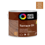 Terrassi&otilde;li Pentacolor Terrace Oil, hele pruun v., 2.7 l