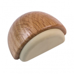 Uksestopper 406 21995, 2.4 cm x 3.7 cm, &Oslash; 4.8 cm, kumm/puit, tamm