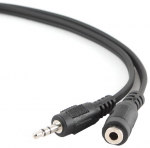 Juhe Gembird 3.5mm Stereo 3.5 mm stereo male, 3.5mm female, 1.5 m, must v.