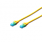 Juhe Digitus CAT 5e UTP RJ-45 8P8C, RJ-45 8P8C, 0.5 m, kollane v.