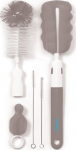 Pudelihari BabyOno Bottle & Teat Brush Set, 0 kuud, pruun v.