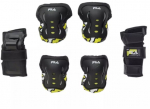 Kehakaitsmed Fila Jr Boy FP Gears, XS, must/kollane