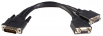 Adapter StarTech DMS-59 - 2 x VGA DMSVGAVGA1 DMS-59 female, 2 x VGA female, 0.2 m, must v.