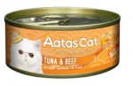Kassi m&auml;rgtoit Aatas Cat Tantalizing Tuna &Beef, veiseliha/tuunikala, 0.08 kg
