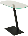Kohvilaud Kalune Design Lungo, must v., 70 cm x 35 cm x 75 cm