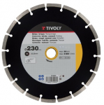 Teemantketas Tivoly, 230 mm x 22.2 mm x 4 mm