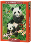 Pusle Castorland Panda Brunch 104987, 68 cm x 47 cm, 1000 tk, mitmev&auml;rviline