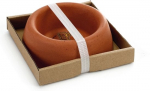 N&auml;riliste kauss, 10 cm x 10 cm x 5 cm, oranž v.