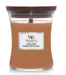 K&uuml;&uuml;nal, l&otilde;hna WoodWick Medium Hourglass Santal Myrrh, 55 - 65 h, 275 g, pruun v.