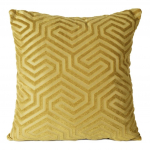 Dekoratiivpadjap&uuml;&uuml;r JJI-03, sinep v., 40 cm x 40 cm