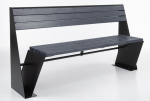 Aiapink DM Grill Linea SL024, tumehall v., 169 cm x 56 cm x 90 cm