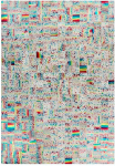 Vaip sise Kayoom Ivory 310, mitmev&auml;rviline, 170 cm x 120 cm