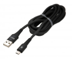 Kaabel Compass Speed, Micro USB, 150 cm, must