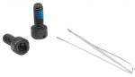 Eesmise ketaspiduri adapter Shimano MA-F180P/P2, metall, h&otilde;be v./must v.