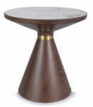 Kohvilaud Napa A, pruun v./valge v., 70 cm x 70 cm x 43 cm