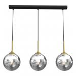 Valgusti rippuv Domoletti Bursa MLP8415, E14, 3, kuldne v./must v.