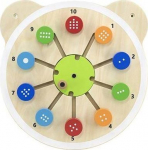 Arendav tahvel, numbrid Viga Toys, pruun v./mitmev&auml;rviline