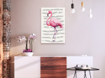 Maalimine numbrite j&auml;rgi Artgeist Beautiful Flamingo MA_0113, 40 x 60 cm