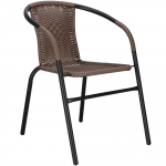 Aiatool Springos Bistro GF1019, pruun v./must v., 54 cm x 53 cm x 73 cm