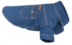 T-s&auml;rk koerale Amiplay Denim Yorkshire Terrier, s&uuml;gavsinine v., 30 cm