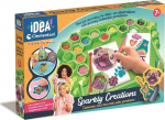 Loominguline teemantmosaiigi komplekt Clementoni Idea Sparkly Creaations, mitmev&auml;rviline