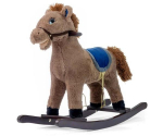 Kiikhobune Milly Mally Horse, pl&uuml;&uuml;s, pruun v.