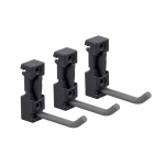 Konks Elfa 4700096, 2.3 cm x 9.4 cm, hall, 3 tk