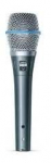 Juhtmega mikrofon Shure Beta 87A, must v.