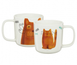 Tass Ambition Pets Ginger Cat, pruun/valge, 0.37 l