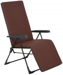 Aiatool Patio Barletta Plus Black Edition H047-04PB, pruun v./must v., 81 cm x 59 cm x 104 cm