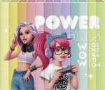 Vildikad Kids Euroswan WoW Generation, kahepoolsed, mitmev&auml;rviline, 12 tk