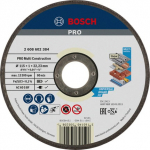 Nurklihvija l&otilde;ikeketas Bosch Pro Multi, 115 mm x 1 mm x 22.23 mm