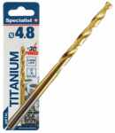 Metallist puur Specialist+ Titanium, metall/roostevaba teras/plast, hss m2, sirge, 4.8 mm x 8.6 cm