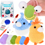 Kudumiskomplekt Crochet Beginner, mitmev&auml;rviline
