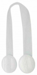 Magnetiga kardinahoidja, 4 cm, valge