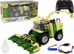 Rc kombain Lean Toys Farm Machines, 1:24, roheline v.