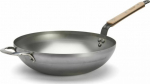 Praepann De Buyer Mineral B Bois Wok, &Oslash; 32 cm, s&ouml;eteras