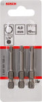 Kruvikeeraja otsikute komplekt Bosch 2607001733, HEX4, 49 mm, 1/4", &Oslash;4 mm
