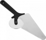Spaatlel-nuga, pitsale Brunbeste 2in1 BB-1678, 28.5 cm, h&otilde;be v./must v.