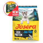 Kuiv koeratoit Josera High Protein Junior, kalaliha, 0.9 kg