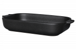 Keraamiline k&uuml;psetusvorm, kaanega Maku 648939, must v., 39 cm x 23 cm