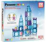 Magnetkonstruktor Picasso Tiles Ice Winter PT72, 72 tk, mitmev&auml;rviline