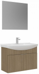 Vannitoa m&ouml;&ouml;bli komplekt Kalune Design Purus 80-324, tamm v., 50 cm x 80 cm x 58 cm