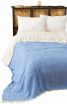 Voodikate Mijolnir Muslin 194DCH2216, helesinine v., 230 cm x 250 cm