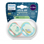 Luttide komplekt Philips Avent Ultra Air Nighttime, 6+ kuud, sinine v./roheline v.