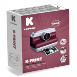 Kiirkaamera lastele KidyWolf K-Print, punane v.