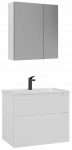 Vannitoa m&ouml;&ouml;bli komplekt Kalune Design Messina 65 v2-401, valge matt v., 45 cm x 65 cm x 55 cm