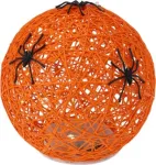 Dekoratsioon lastele/t&auml;iskasvanutele, &auml;mblik Halloween, oranž v., 15.5 cm x 15.5 cm x 15.5 cm