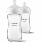 Pudelite komplekt Philips Avent Natural Response SCY933/02, 240 ml, 3 kuud, l&auml;bipaistev v.