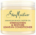 Juukse konditsioneer Shea Moisture Jamaican Black Castor Oil Strengthen & Restore Leave-In, 431 ml
